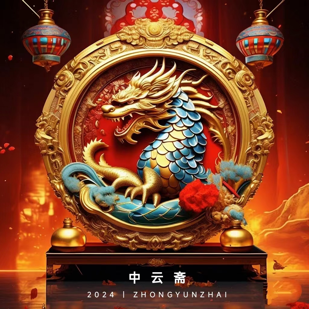 中云斋拍卖有限公司龙年献辞与新年祝福